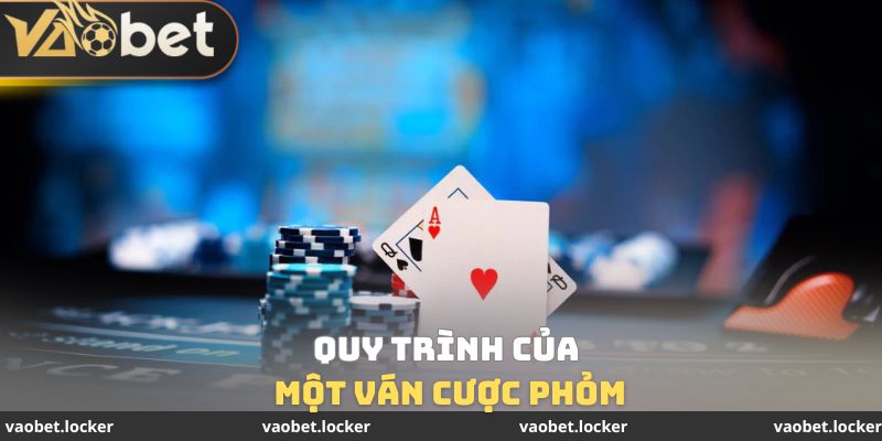 Quy trình của một ván cược phỏm